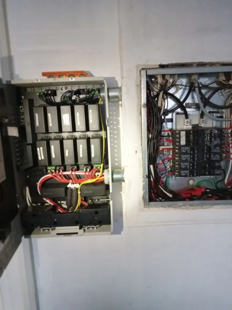 Electrical panel upgrade completed for Carbon Monoxide Detector Installation in Blacklick Estates